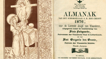 Almanak voor de leerende jeugd van Vlaanderen