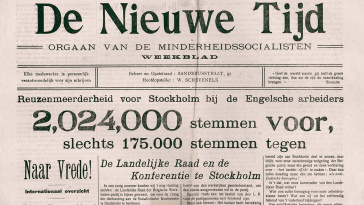 De Nieuwe Tijd (1917-1918)