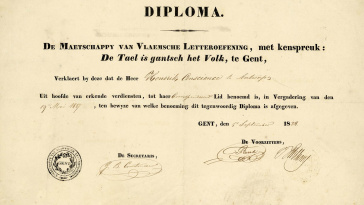 De Tael is gansch het Volk