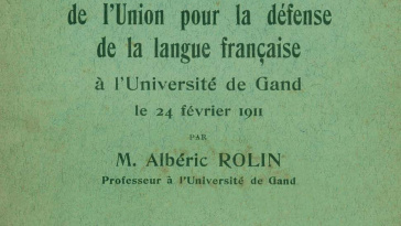 Union pour la Défense de la Langue Française à l'Université de Gand
