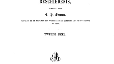 Vaderlandsch Museum voor Nederduitsche Letterkunde, Oudheid en Geschiedenis
