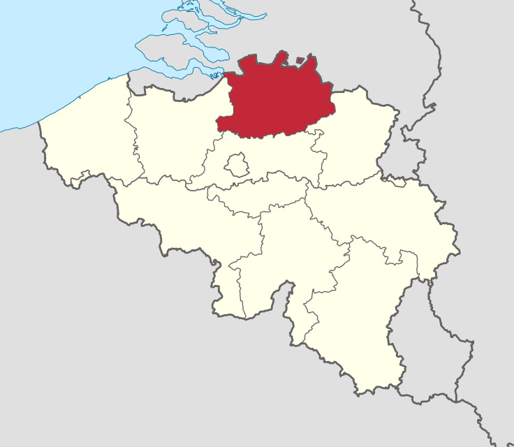 Provincie Antwerpen. (Wikimedia)