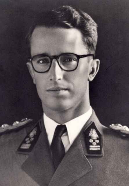 Staatsieportret van koning Boudewijn, 1960. (BELvue Museum)