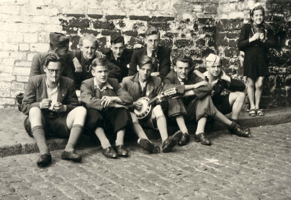 Leden van de Vlaamsche Studentenbond van Geel, ca. 1935. (Collectie ADVN, VFA683)