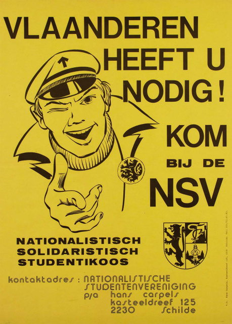 Affiche van de NSV, ca. 2008. (ADVN, VAFA2363)