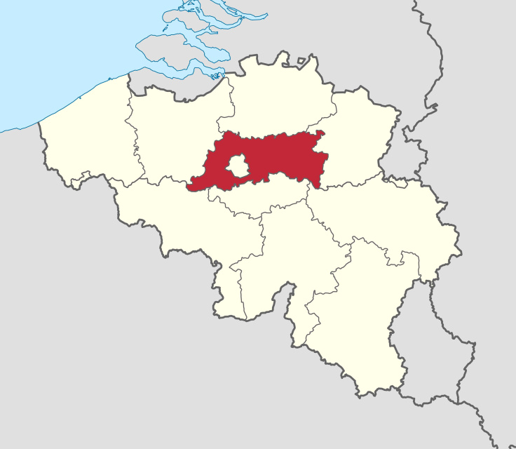 Provincie Vlaams-Brabant. (Wikimedia)