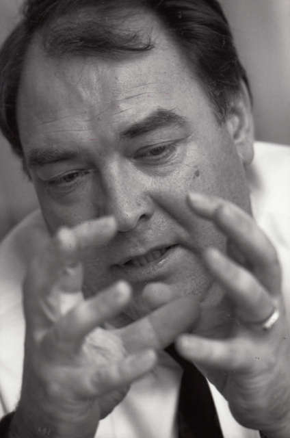 Norbert de Batselier, jaren 1990. Foto Filip Claus. (Amsab-ISG, fo023812)