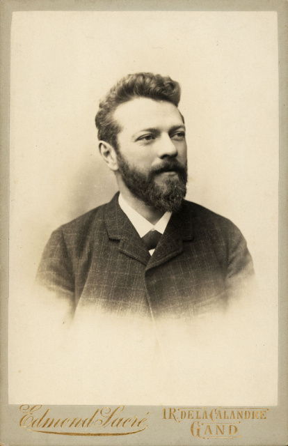 Julius Mac Leod, 1893. (Collectie Stad Antwerpen, Letterenhuis, tglhph37588)