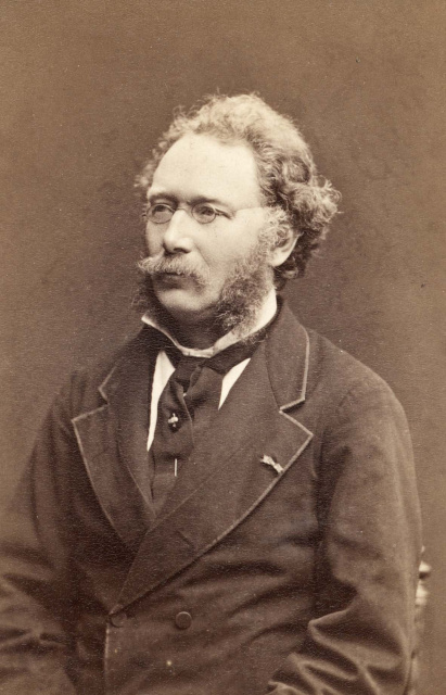 Karel Miry, 1876. Foto Studio Dupont. (Collectie Stad Antwerpen, Letterenhuis, tglhph4724)