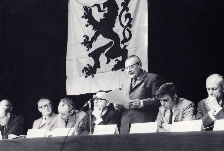 Algemeen Vlaams Congres in Brussel, 13 juni 1971. (ADVN, VBRC1960)