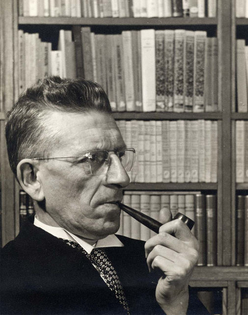 Eduard Amter, 1953. (Collectie Stad Antwerpen, Letterenhuis, tglhph4588)