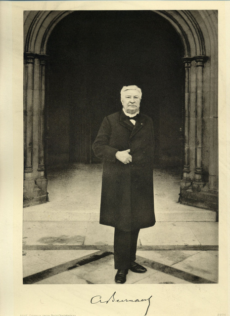 August Beernaert, ca. 1900. Uit: Gustave Deltour, La Belgique d'aujourd'hui.