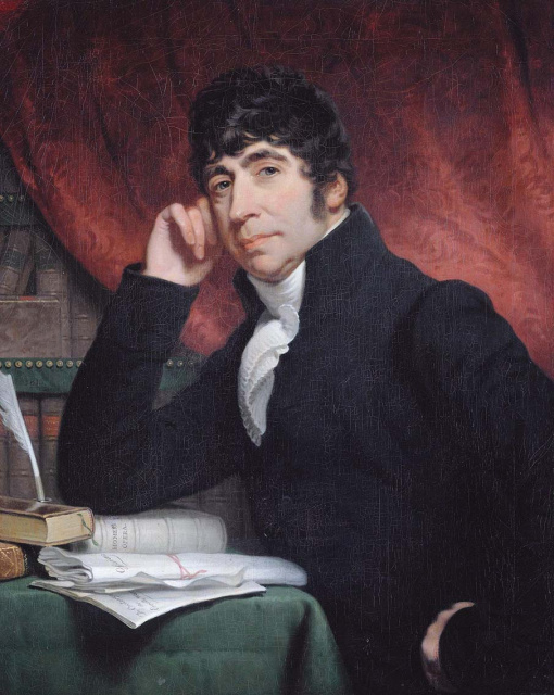 Willem Bilderdijk, 1810. Schilderij door C.H. Hodges. (Rijksmuseum, Amsterdam)