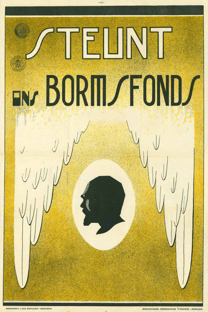 Affiche ter promotie van het Bormsfonds, s.d. (ADVN, VAFA413)