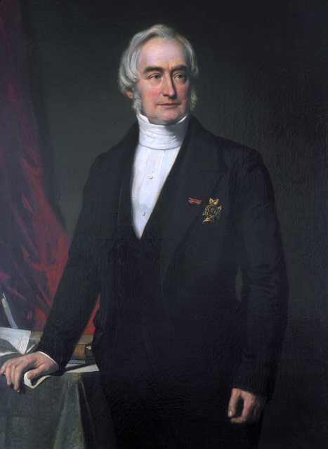 Johannes Bosscha, geschilderd door Nicolaas Pieneman, 1857. (Universiteitsmuseum, Amsterdam)