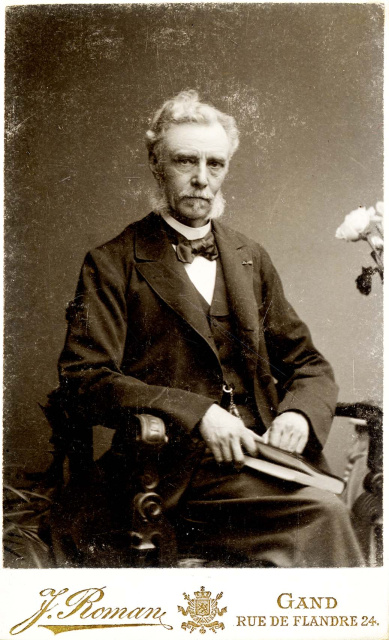Jan Broeckaert, ca. 1900. (Collectie Stad Antwerpen, Letterenhuis, tglhph13293)