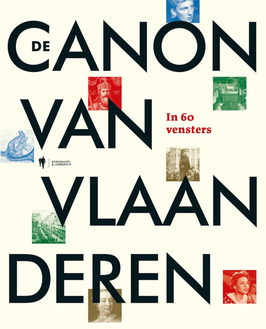 Omslag van De Canon van Vlaanderen, 2023. (Borgerhoff &amp; Lamberigts)