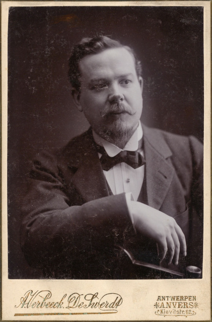 Joris de Bom, 1901. (Collectie Stad Antwerpen, Letterenhuis, tglhph1030)