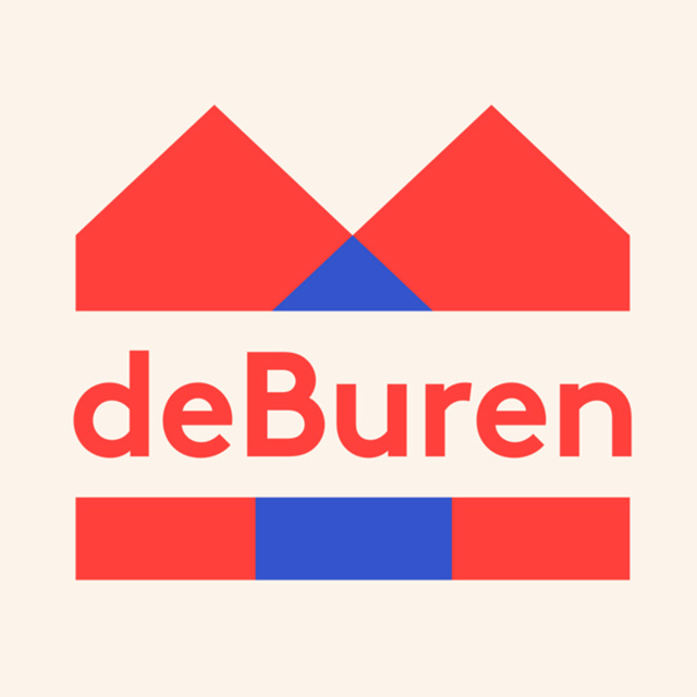 Logo van deBuren, 2023.