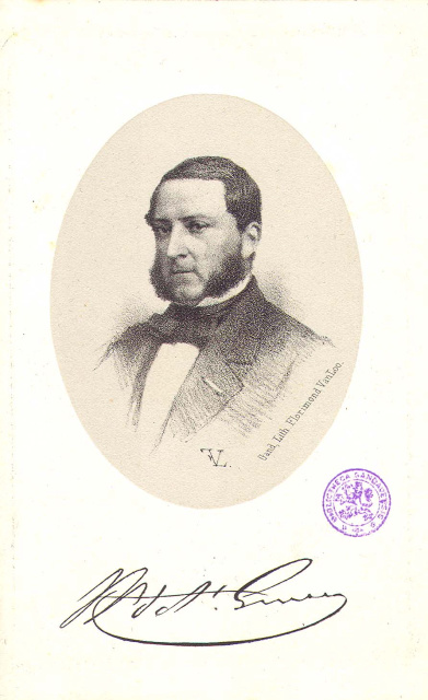 Jules de Saint-Genois, 1867. (Universiteitsbibliotheek Gent)