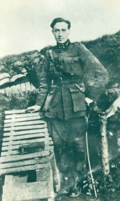 Luitenant Juul De Winde, 1918. (ADVN, VFAY180)