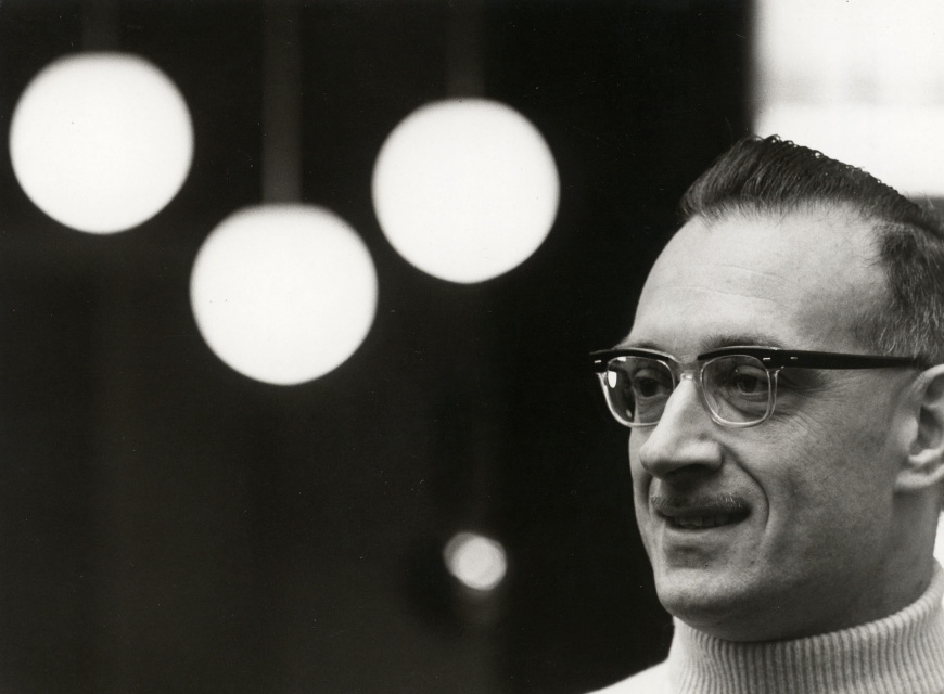 Johan van Mechelen [pseudoniem], 1966. Foto Piet Selhorst. (Collectie Stad Antwerpen, Letterenhuis, tglhph39431)