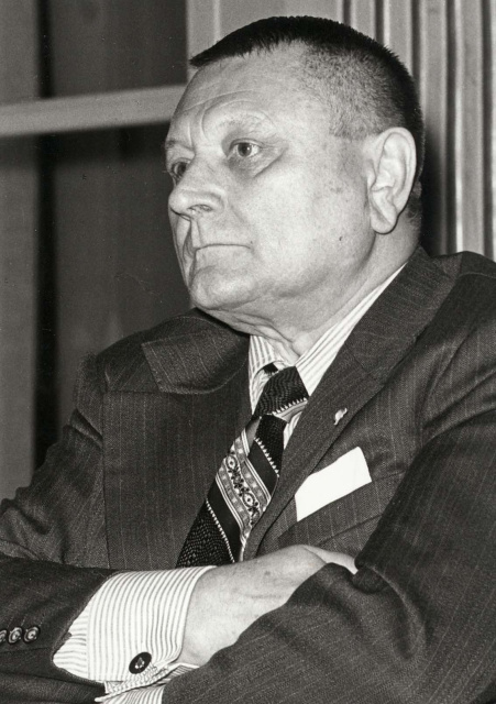 Walter Debrock, ca. 1976–1977. (Collectie Stad Antwerpen, Letterenhuis, tglhph14229)