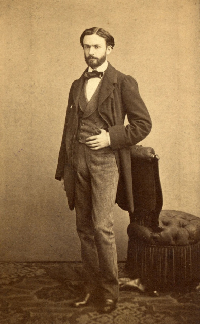 Edward Dujardin, s.d. Foto Joseph Dupont. (Collectie Stad Antwerpen, Letterenhuis, tglhph15143)