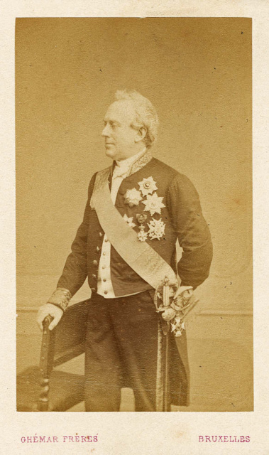 Hubert Frère-Orban, 1872. Foto Ghémar Frères. (Liberas)