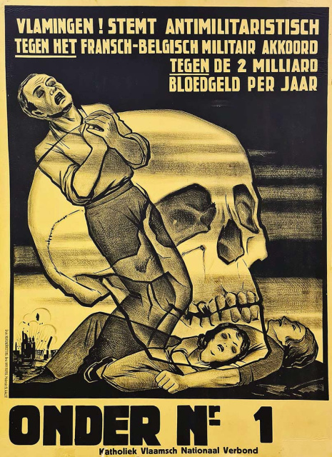 Affiche van het KVNV, s.d. (ADVN)