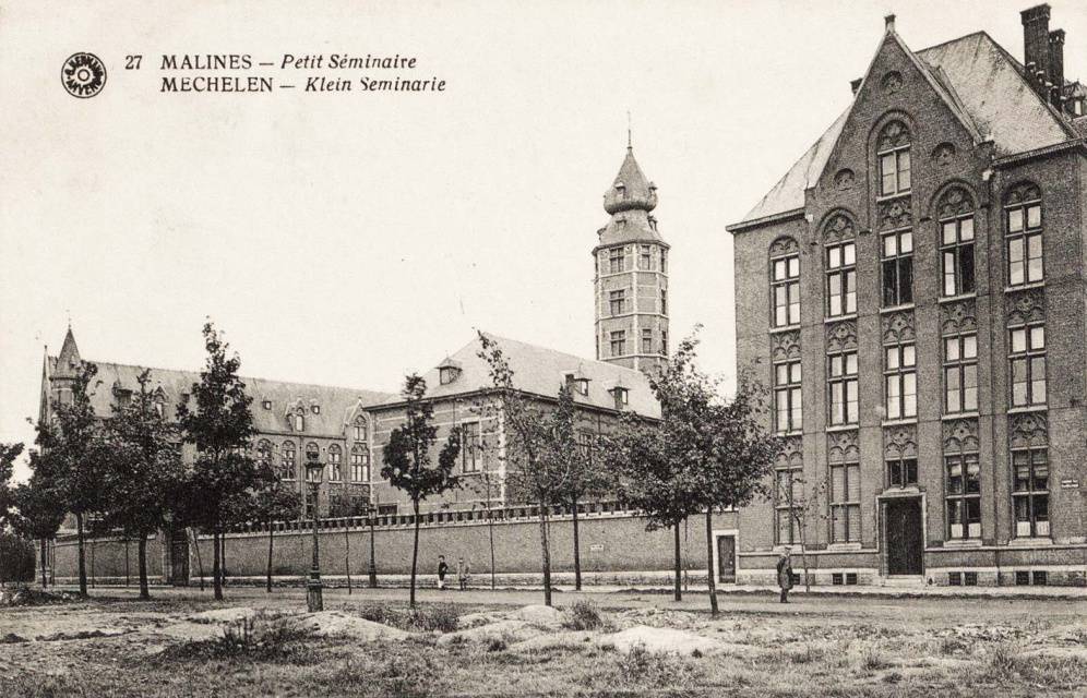 Klein Seminarie van Mechelen, 1922. (Stadsarchief Mechelen)