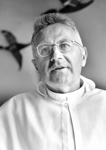 Bonifatius Luykx, 1963. (Archief Abdij van Postel)
