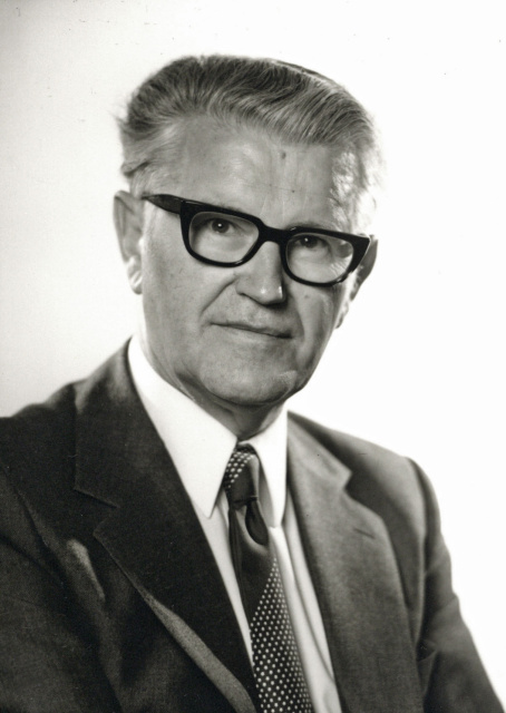 Theo Luykx, 1973. (Collectie Stad Antwerpen, Letterenhuis, tglhph37272)