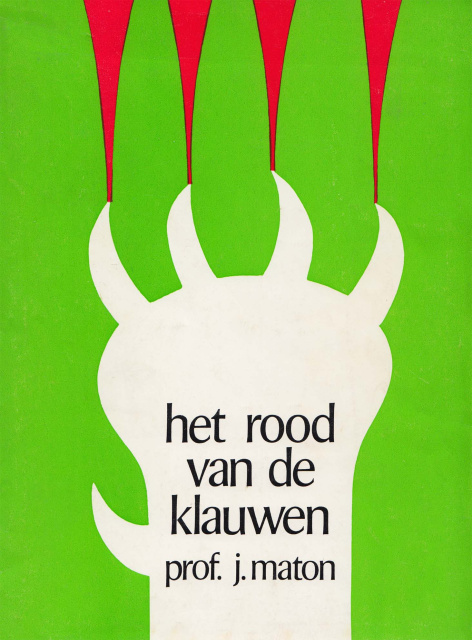 Jef Maton, Het rood van de klauwen, 1978. (ADVN, VB689)