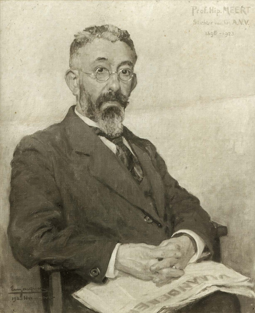 Hippoliet Meert, 1923, geschilderd door Em. Jacques in Hannover.