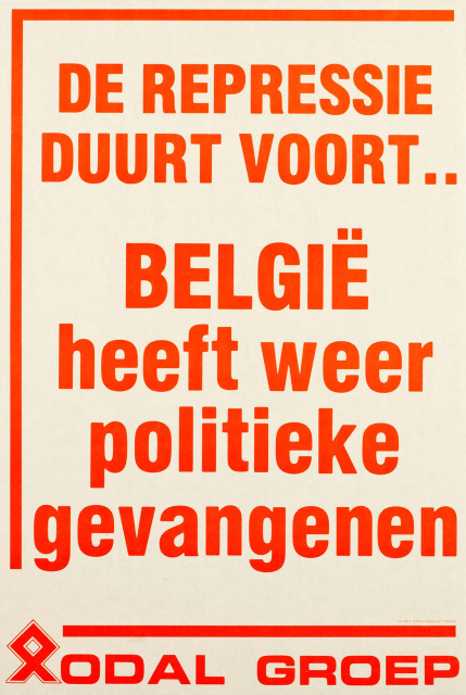 Affiche uitgegeven door de Odalgroep, s.d. (ADVN, VAFA563)