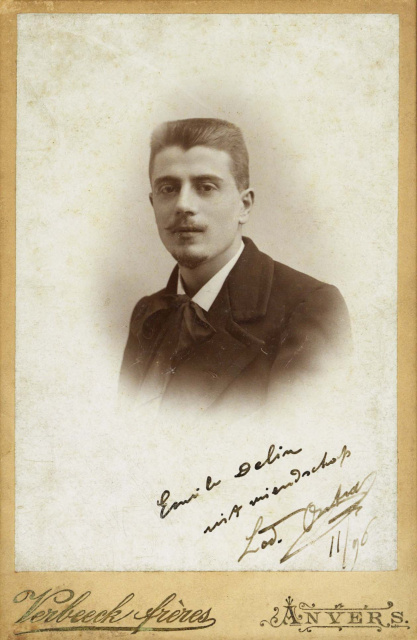 Lodewijk Ontrop, 1896. (Collectie Stad Antwerpen, Letterenhuis, tglhph24976)
