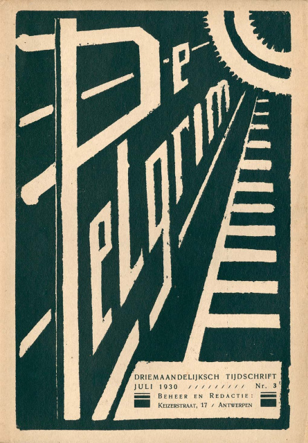 Omslag van De Pelgrim, juli 1930, nr. 3. (ADVN, VY1209)