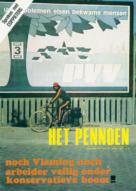 Omslag van Het Pennoen, 1977, nr. 2. (ADVN)