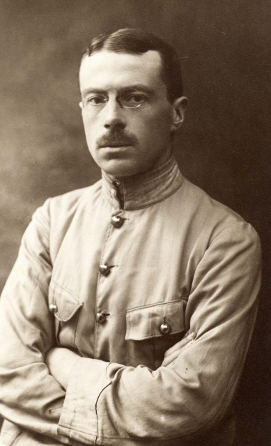Hendrik Picard, als militair geïnterneerd in Nederland, 1914-1918. (Collectie Stad Antwerpen, Letterenhuis, tglhph26193)