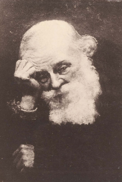 Portret door Jules Potvin van zijn vader Charles Potvin, s.d. (Liberas)