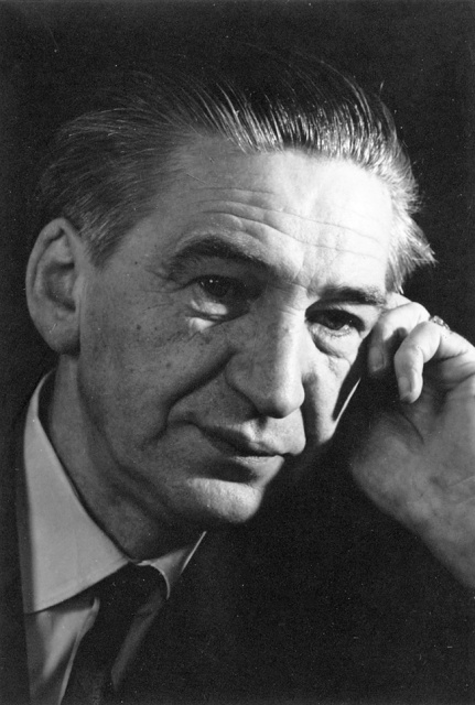 Armand Preud'homme, 1965. Foto Eric Stockman. (Collectie Stad Antwerpen, Letterenhuis, tglhph28459)