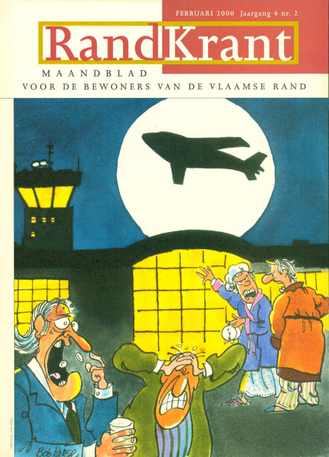 Omslag van De Randkrant, jg. 4, 2000, nr. 2. (ADVN, VY1342)