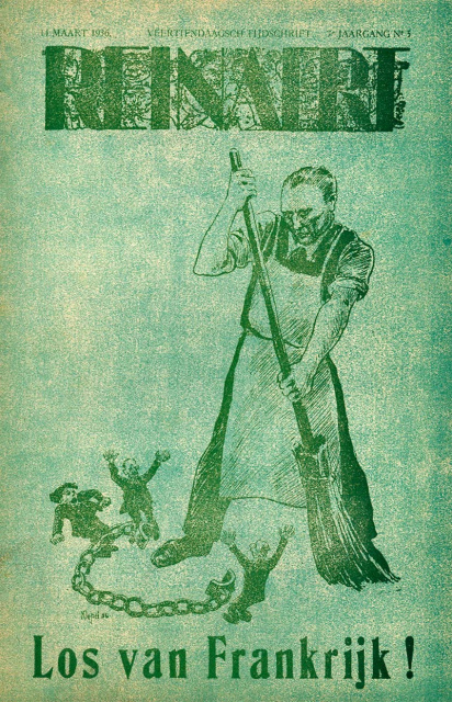 Omslag van Reinaert, jg. 7, 14 maart 1936, nr. 5. (ADVN, VY112)