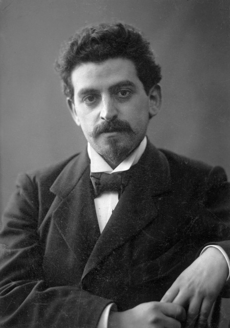 Marten Rudelsheim, 1899. Foto Arthur Verbeeck. (Collectie Stad Antwerpen, Letterenhuis, tglhph16189)