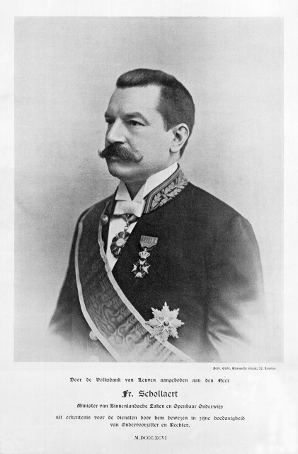 Franz Schollaert, Leuven, 1896. (KADOC, kpb000037)