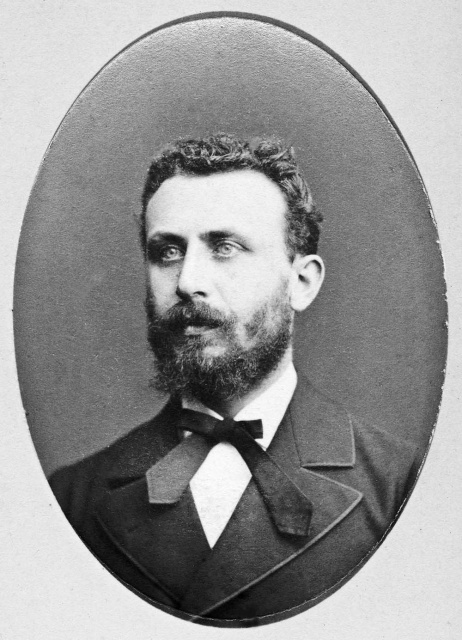 Gustaaf Segers, ca. 1885. Foto Izaak van Crewel. (Collectie Stad Antwerpen, Letterenhuis, tglhph9449)
