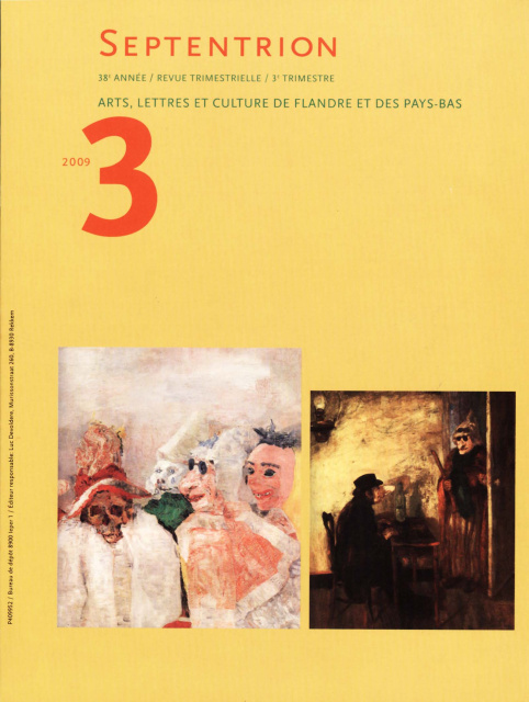Omslag van Septentrion, jg. 38, 2009, nr. 3. (ADVN, VY40)