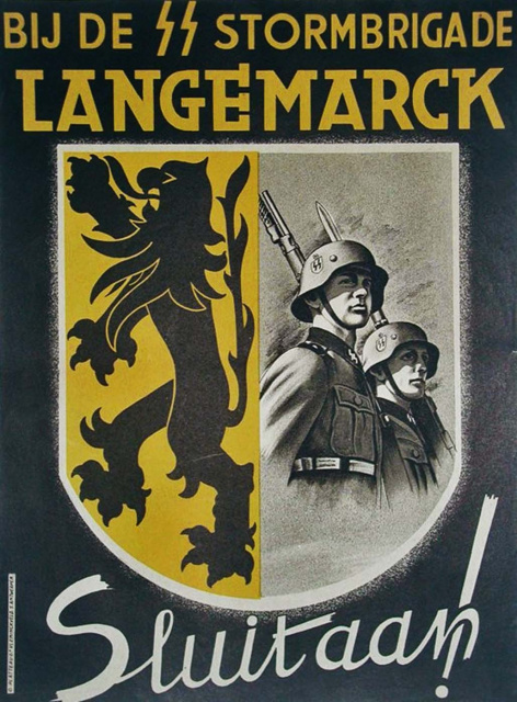 Wervingsbrochure voor de Sturmbrigade Langemarck, 1943-1944.