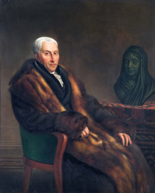 Gijsbert Karel van Hogendorp, geschilderd door Jean Francois Valois, ca. 1819. (Haags Historisch Museum)